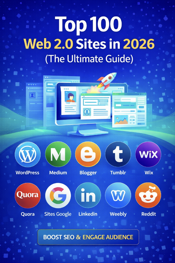 Top 100 Web 2.0 Sites in 2026 (The Ultimate Guide)